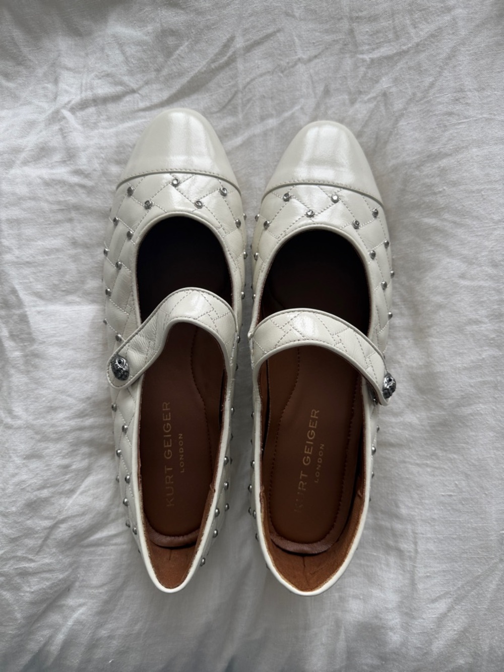 kurt geiger orbit ballet flat